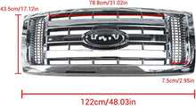 Cargar imagen en el visor de la galerĆa, NINTE Silver Front Grille Assembly For 2009 - 2014 Ford F150 XL model Replacement - NINTE