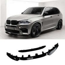 Charger l'image dans la galerie, NINTE for 2014 - 2018 BMW F15 X5 M Sport GT - Style Front Lip Front Bumper Lip ABS Front Splitter Air Dam Spoiler Protector - NINTE