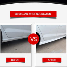 Load image into Gallery viewer, NINTE Side Skirts For 2013 - 2019 Audi A3 Sedan 4DR Side Extension Lips - NINTE