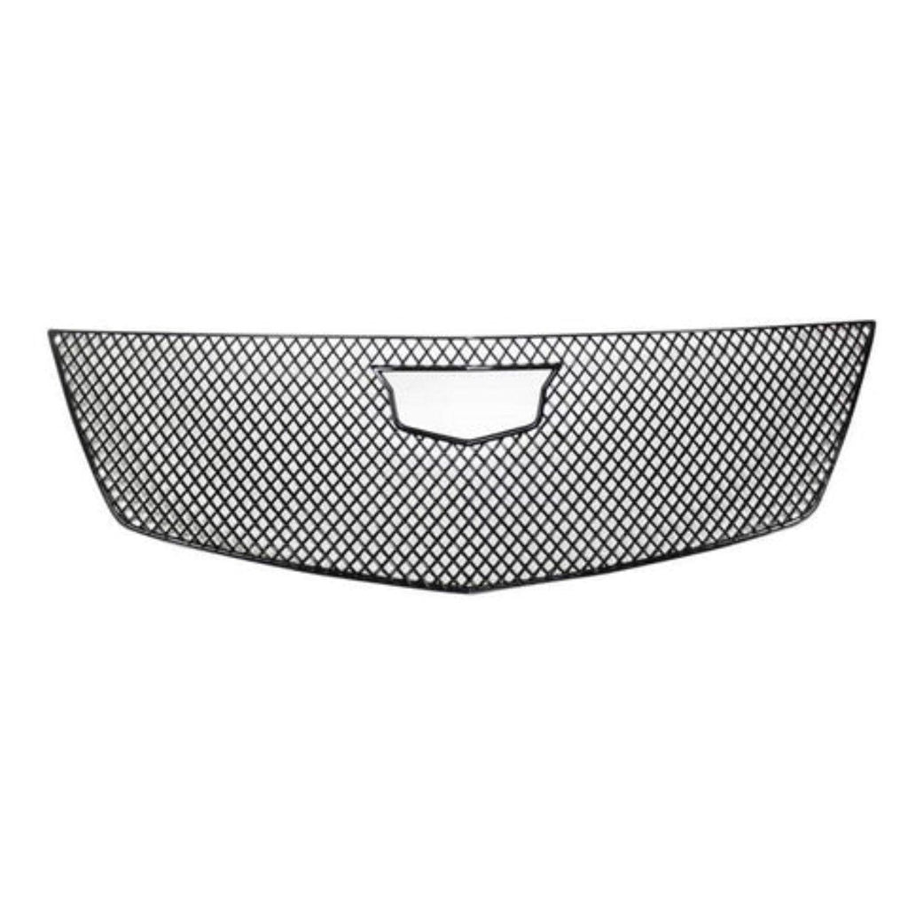 NINTE For 2017 - 2022 Cadillac XT5 Grille cover ABS Front Mesh Grill Protector Gloss Black/Chrome - NINTE