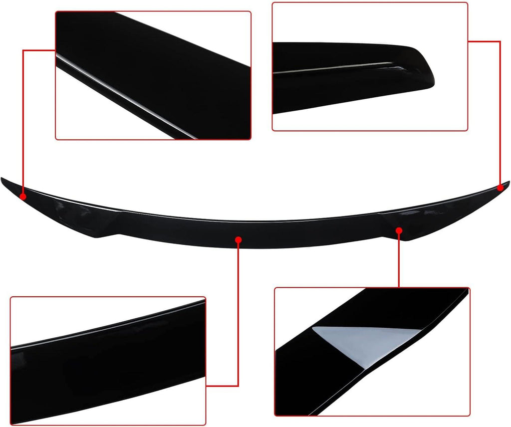 NINTE Rear Spoiler for 2021 2022 2023 2024 KIA K5 Rear Trunk Spoiler Wing - NINTE