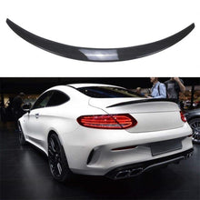 Laden Sie das Bild in den Galerie-Viewer, NINTE For 2015 - 2019 Mercedes Benz W205 C Class C180 C200 C250 C300 C63 C43 2 Door Coupe Trunk Spoiler Painted ABS Carbon Fiber Coating Wing - NINTE