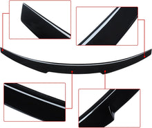 Load image into Gallery viewer, NINTE For 2017 - 2024 Audi A4 S4 B9 ABS Highkick M4 Style Rear Spoiler Trunk Spoiler Wing - NINTE