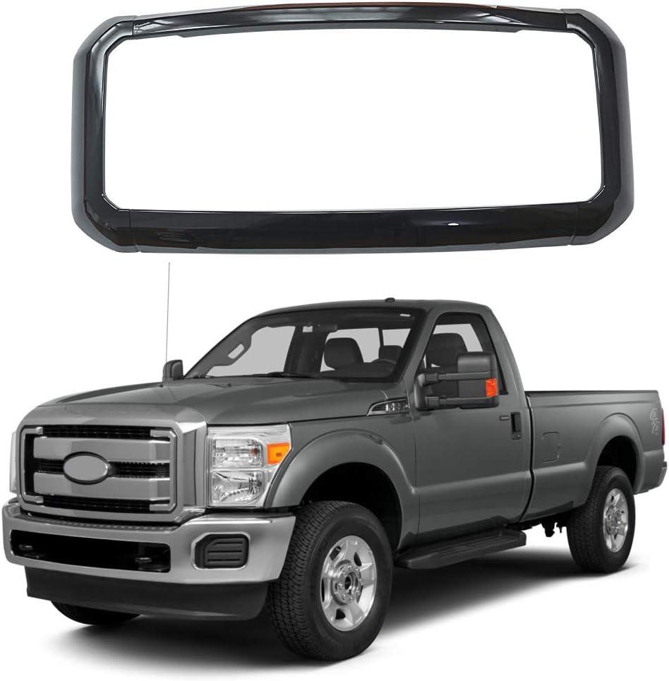 NINTE Grill Covers for 2011 - 2016 Ford F - 250 350 450 550 Super Duty Front Bumper Hood Grille Cover - 4pcs(NOT the Replacement) - NINTE