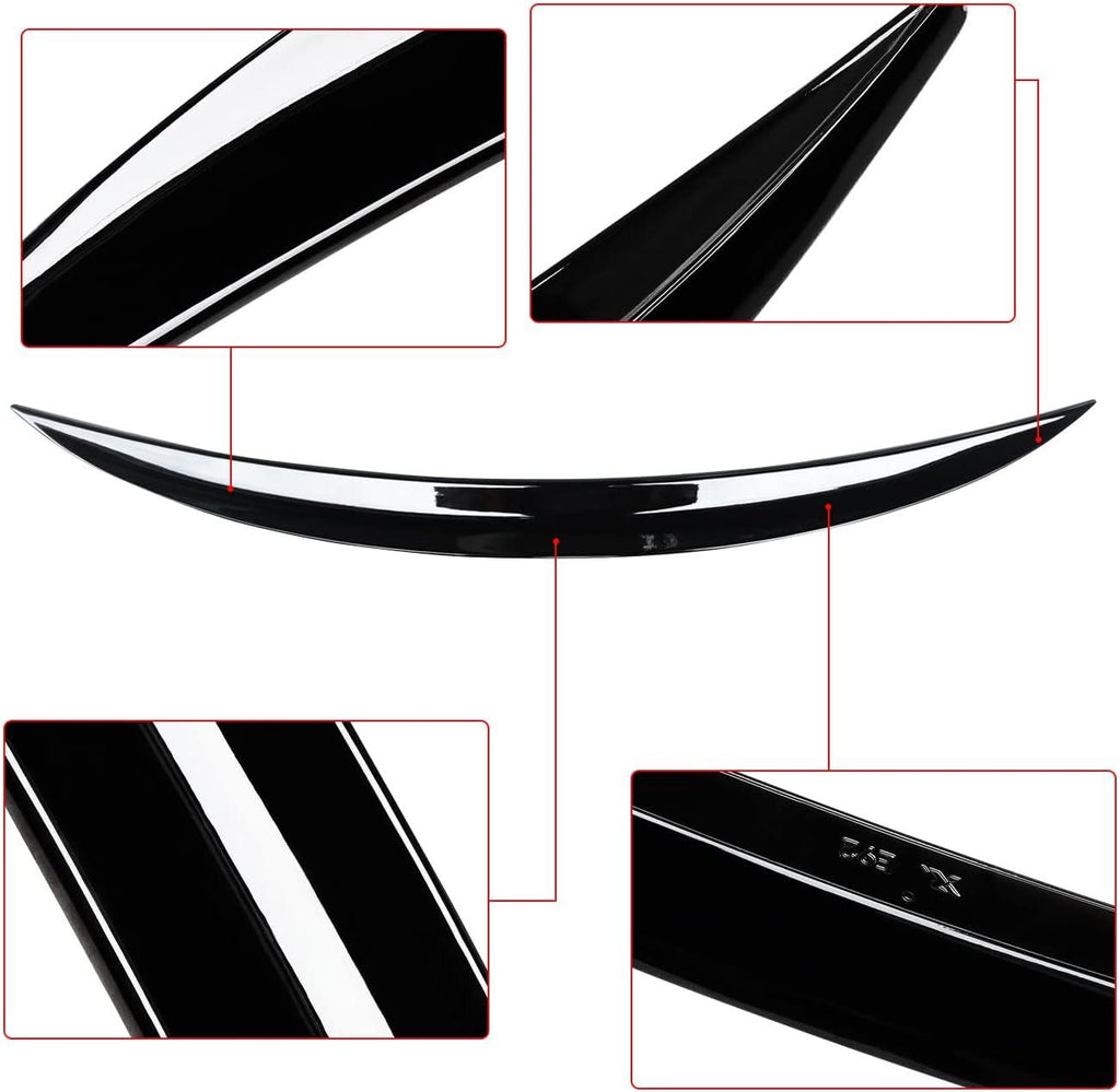 NINTE For 2007 - 2013 BMW M3 E92 Coupe 328i 335i Rear Spoiler MP Style Trunk Wing ABS - NINTE