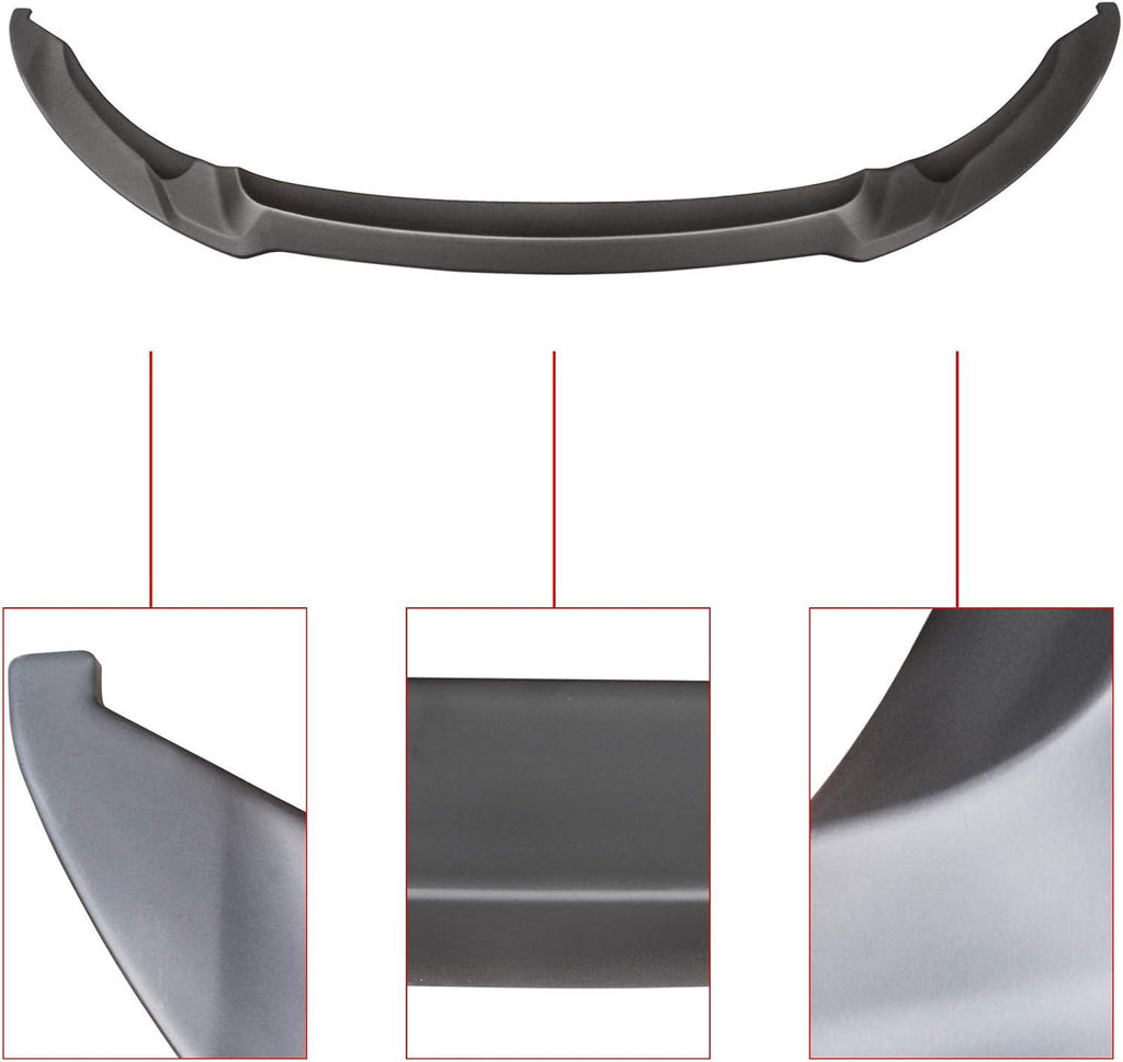 NINTE For 2015 - 2020 Fits BMW F80 M3 F82 F83 M4 1 Piece Style Front Bumper Lip Front Lower Diffuser - NINTE