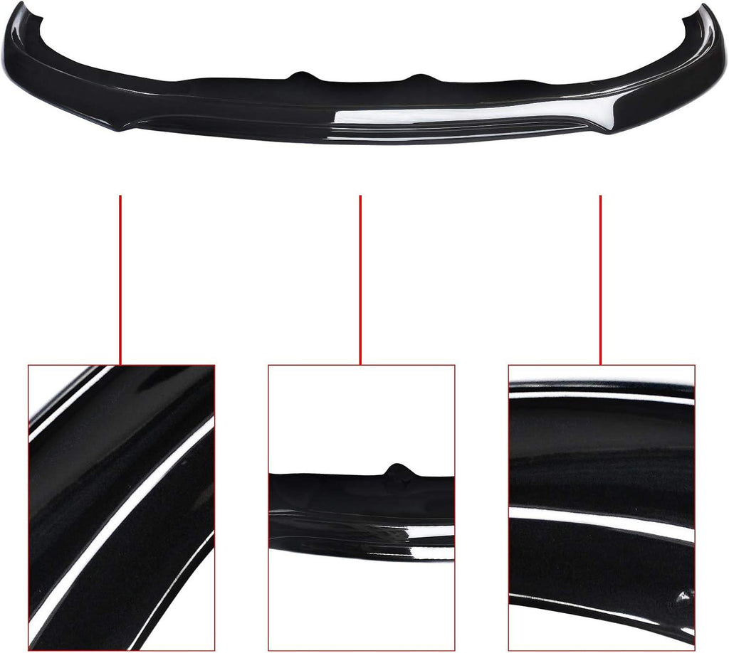 NINTE For 2015 - 2018 Dodge Charger RT 2015 - 2023 SXT Front Lip Lower Bumper Lip One Piece - NINTE