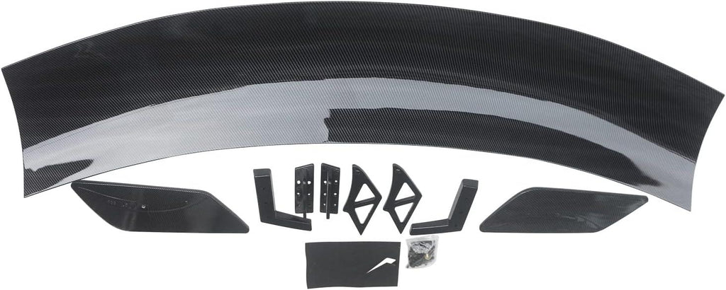 NINTE For 2015 - 2023 Ford Mustang Coupe 2 Door Rear Spoiler GT500 CFTP Style Big Rear Trunk Wing Spoiler - NINTE