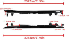 Charger l'image dans la galerie, NINTE Side Skirts for 2019 - 2025 BMW G05 X5 M Sport ABS Painted Side Extension Bottom Line Full Length - NINTE