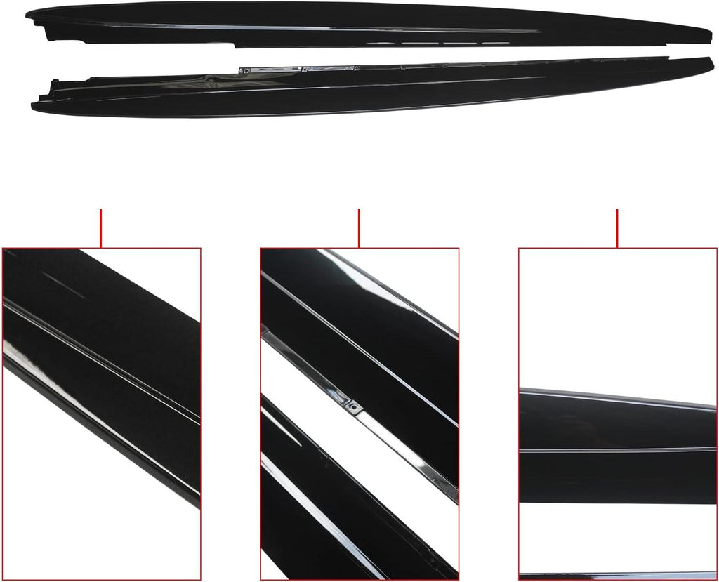 NINTE Side Skirts For 2017 - 2023 BMW 5 Series G30 G31 M Sport 540i Side Skirt Extension - NINTE