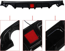 Load image into Gallery viewer, NINTE For 2017 - 2023 Infiniti Q60 ABS Rear Diffuser Rear Bumper Lip With Brake Light - NINTE