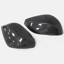 Cargar imagen en el visor de la galería, NINTE Real Carbon Fiber Mirror Caps For 2014 - 2024 Infiniti QX30 Q50S Q50 Q60 Q70 Tape - On Overlay View Mirror Covers Cap(NOT the Replacement) - NINTE