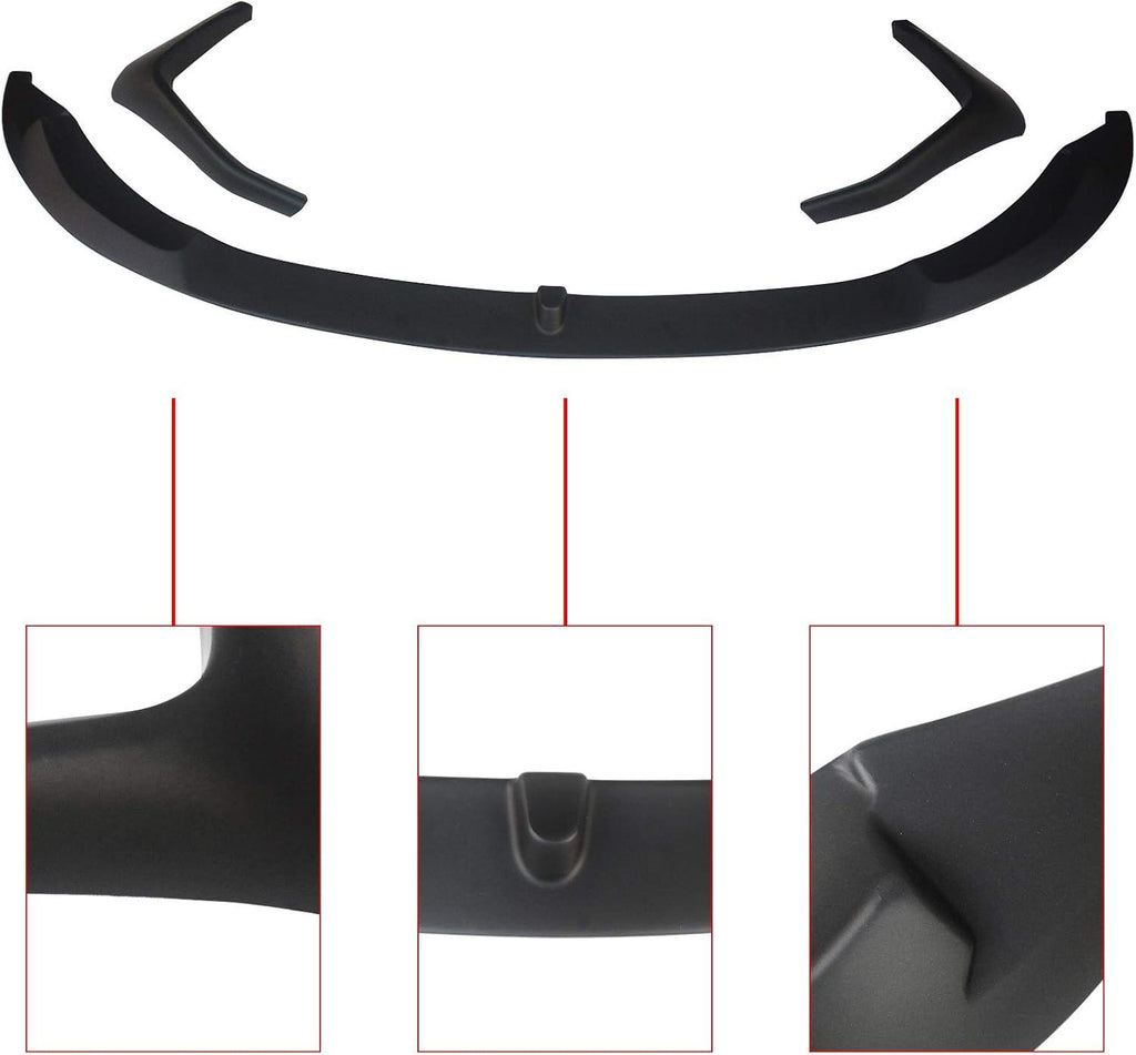 NINTE For 2015 - 2020 BMW F80 M3 F82 F83 M4 Performance Front Bumper Lip ABS Painted Front Lip Splitter Kits - NINTE