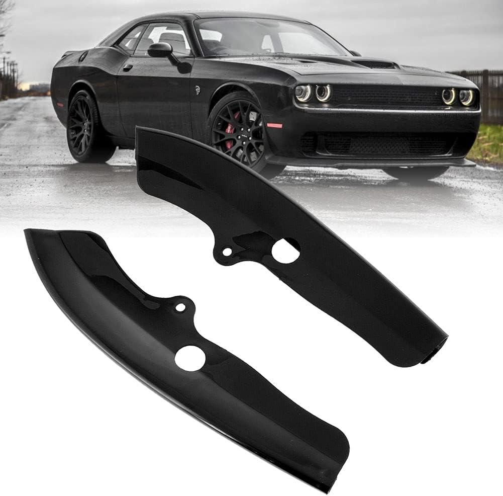 NINTE For 2015 - 2023 Dodge Challenger Scat Pack 2019 - 2023 R/T GT Front Lip Bumper Guard Front Splitter 2PCs - NINTE