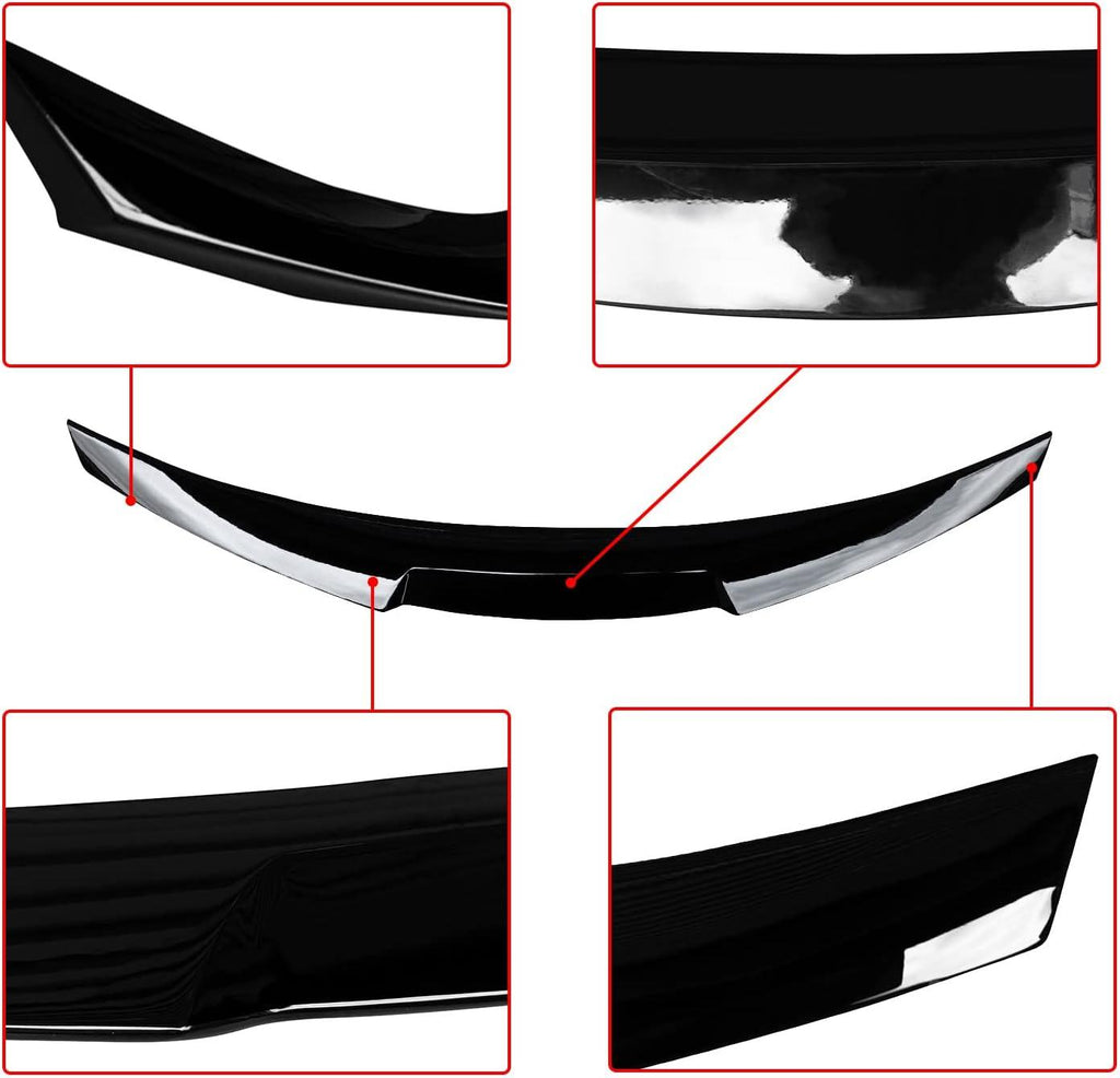 NINTE Rear Spoiler for 2007 - 2013 BMW 3 Series Coupe E92 328i 335i M4 Style Trunk Wing Spoiler - NINTE