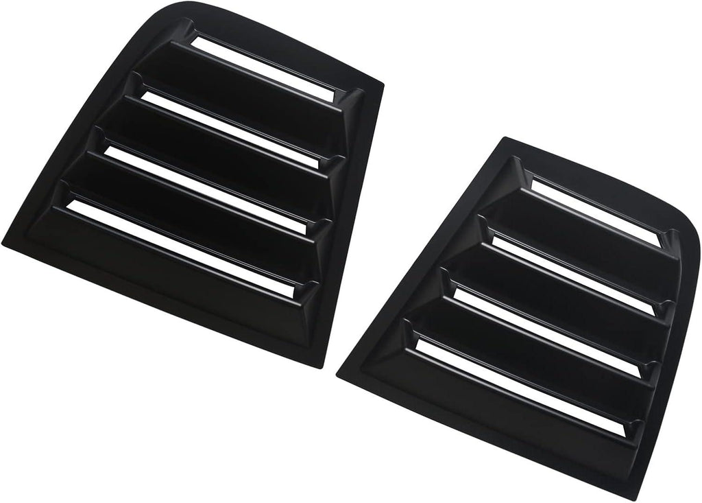 NINTE For 2011 - 2023 Dodge Charger Side Window Louver Cover Air Vent Scoop Shades - NINTE