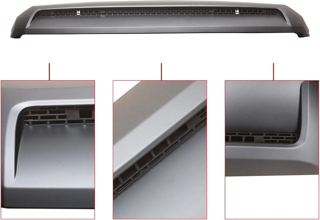 NINTE For 2014 - 2021 Toyota Tundra Front Grill Replacement Hood Bulge Lower Grille - NINTE