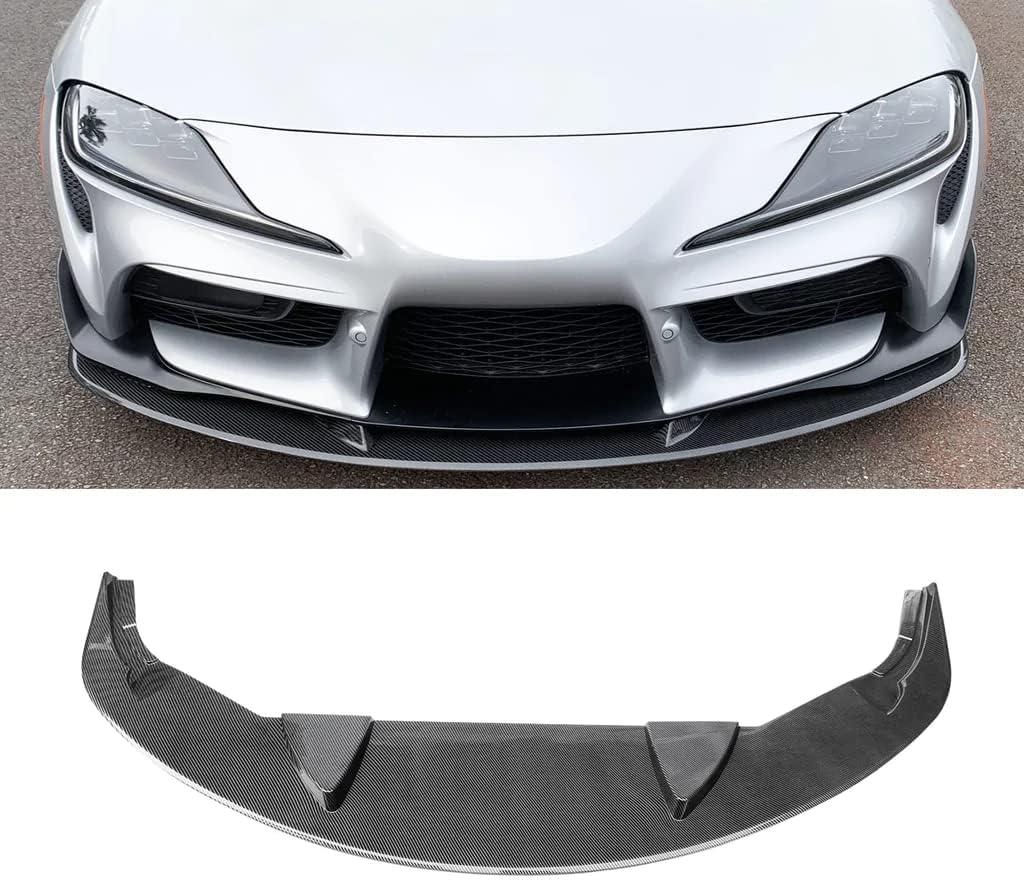 NINTE For 2020 - 2025 Toyota GR Supra GR Supra One - Piece Front Lip Front Splitter Bumper Lip Bodykit Dam Chin Diffuser ABS Painted - NINTE