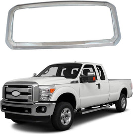 NINTE Grill Covers for 2011 - 2016 Ford F - 250 350 450 550 Super Duty Front Bumper Hood Grille Cover - 4pcs(NOT the Replacement) - NINTE