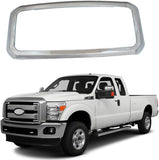 NINTE Grill Covers for 2011-2016  Ford F-250 350 450 550 Super Duty Front Bumper Hood Grille Cover - 4pcsļ¼NOT the Replacementļ¼