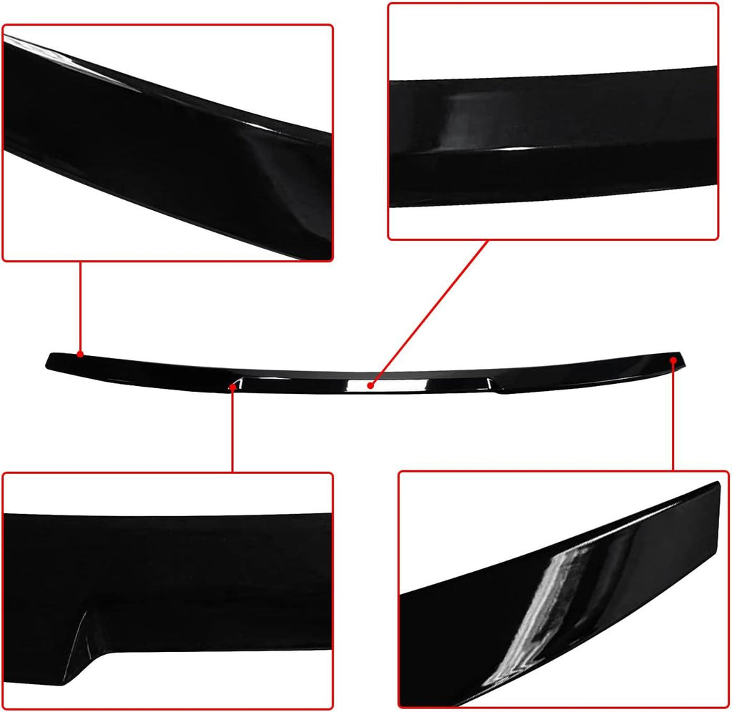 NINTE Rear Spoiler for Audi A3 S3 RS3 Sedan 2013 - 2020 Gloss Black Trunk Spoiler Wing - NINTE