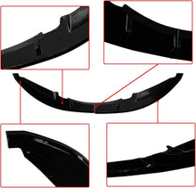 Laden Sie das Bild in den Galerie-Viewer, NINTE Front Lip For 2007 - 2013 BMW E82 128i 135i M Sport 4ps Set ABS Painted Front Bumper Lip Splitter - NINTE