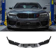Laden Sie das Bild in den Galerie-Viewer, NINTE for 2018 - 2020 BMW F90 M5 Front Bumper Lip R Style F90 M5 Extension 1 Piece Style - NINTE