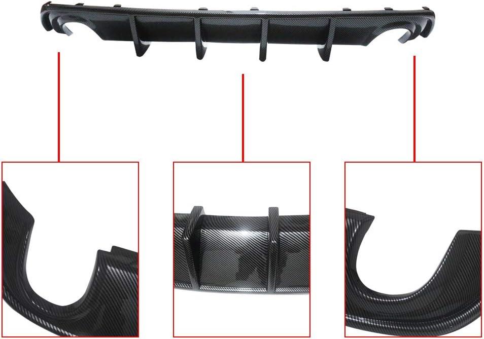 NINTE Rear Bumper For 2015 - 2018 Dodge Charger RT SE SXT GT 2015 - 2023 Charger SXT Rear Diffuser Lip - NINTE