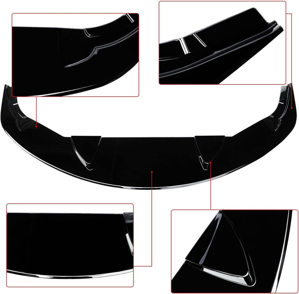 NINTE For 2020 - 2025 Toyota GR Supra GR Supra One - Piece Front Lip Front Splitter Bumper Lip Bodykit Dam Chin Diffuser ABS Painted - NINTE