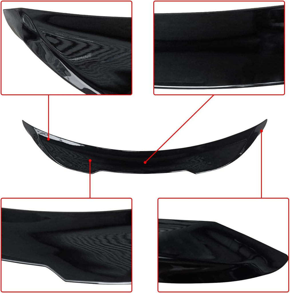 NINTE for 2018 - 2024 Toyota 8th gen Camry SE XSE LE XLE M4 Rear Spoiler Trunk Wing TDR - Style Rear Trunk Wing Accessories Exterior - NINTE