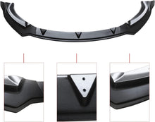 Charger l'image dans la galerie, NINTE For 2020 - 2024 Tesla Model Y Front Bumper Lip ABS 3pcs Front Lower Chin Splitter - NINTE