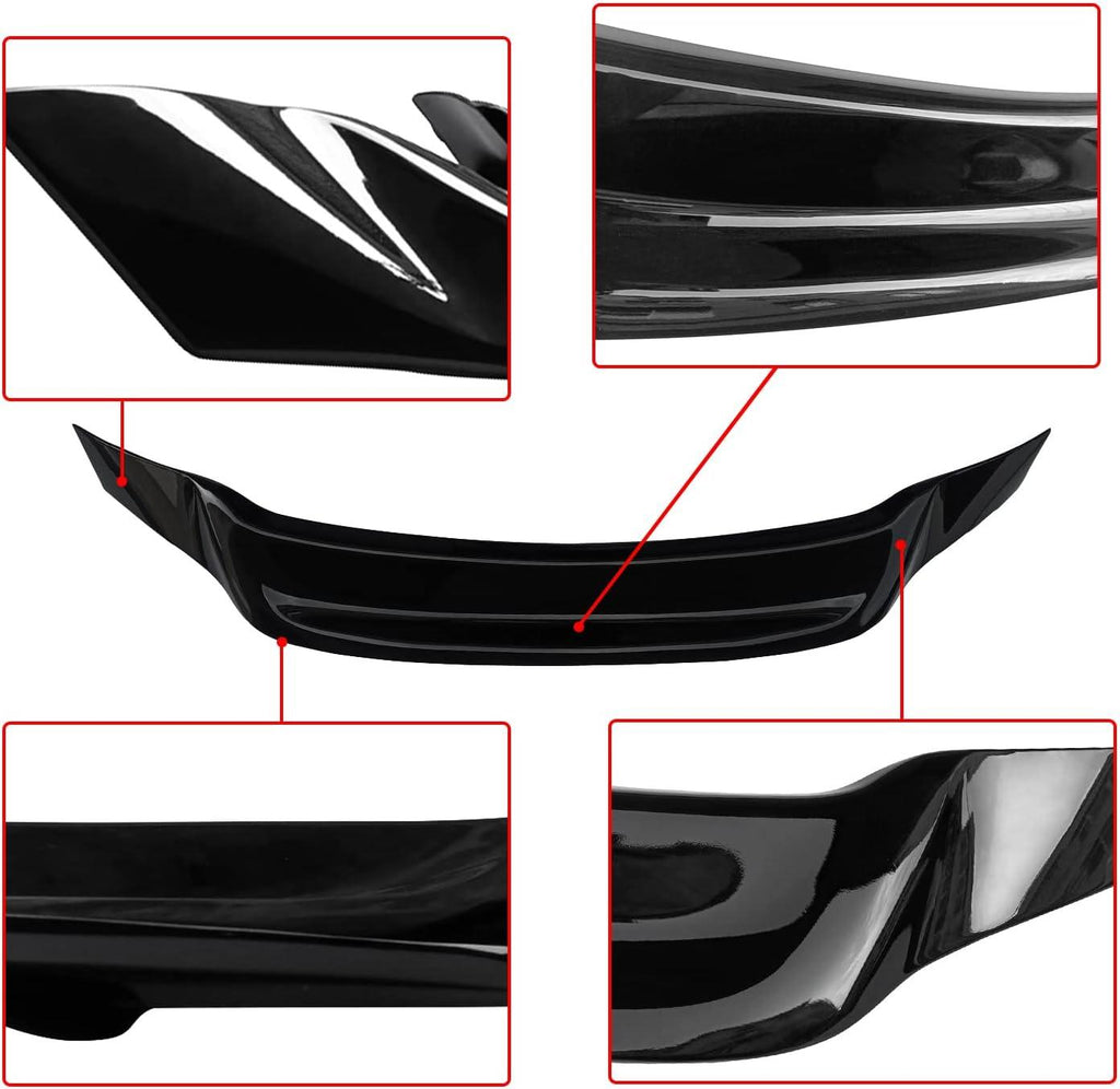 NINTE For 2019 - 2025 Nissan Altima Rear Spoiler ABS Gloss Black R Style Spoiler - NINTE
