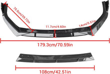 Laden Sie das Bild in den Galerie-Viewer, NINTE For 2023 - 2024 Honda CR - V CRV EX/LX Front Bumper Lip Splitters Front Spoiler ABS 3 Pieces - NINTE