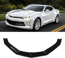 Load image into Gallery viewer, NINTE Front Lip for 2016 - 2021 ChevroletCamaro SS / 2019 - 2021 LS LT RS 3 Pieces Front Bumper Lip Spoiler Splitters - NINTE