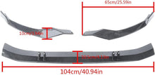 Laden Sie das Bild in den Galerie-Viewer, NINTE For 2022 - 2024 8Y Gen. Audi A3 S - Line S3 Sedan Front Lip ABS Painted Lower Bumper Splitter - NINTE