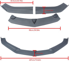 Load image into Gallery viewer, NINTE Front Lip for 2016 - 2021 ChevroletCamaro SS / 2019 - 2021 LS LT RS 3 Pieces Front Bumper Lip Spoiler Splitters - NINTE