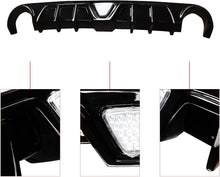 Laden Sie das Bild in den Galerie-Viewer, NINTE Rear Diffuser for 2012 - 2014 Chrysler 300 SRT with Brake Light Rear Bumper Lip - NINTE