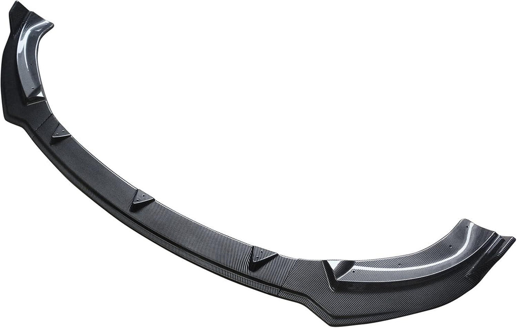 NINTE For 2020 - 2024 Tesla Model Y Front Bumper Lip ABS 3pcs Front Lower Chin Splitter - NINTE