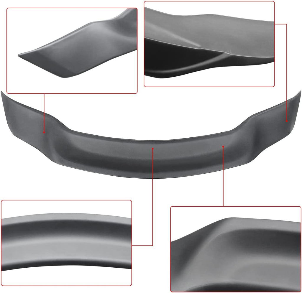 NINTE For 2007 - 2015 Infiniti G37 G35 Q40 R Style Rear Spoiler ABS Trunk Spoiler Rear Wing - NINTE