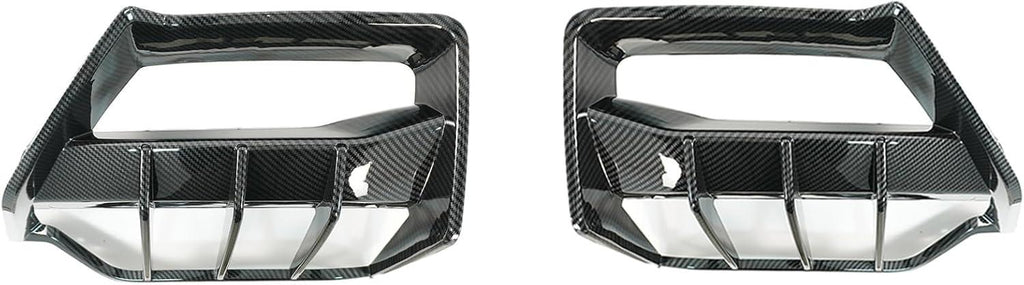 NINTE For 2020 - 2024 Corvette C8 Stingray/Z51/E - Ray Rear Diffuser Rear Lower Bumper Diffuser Lip Spoiler Splitter - NINTE