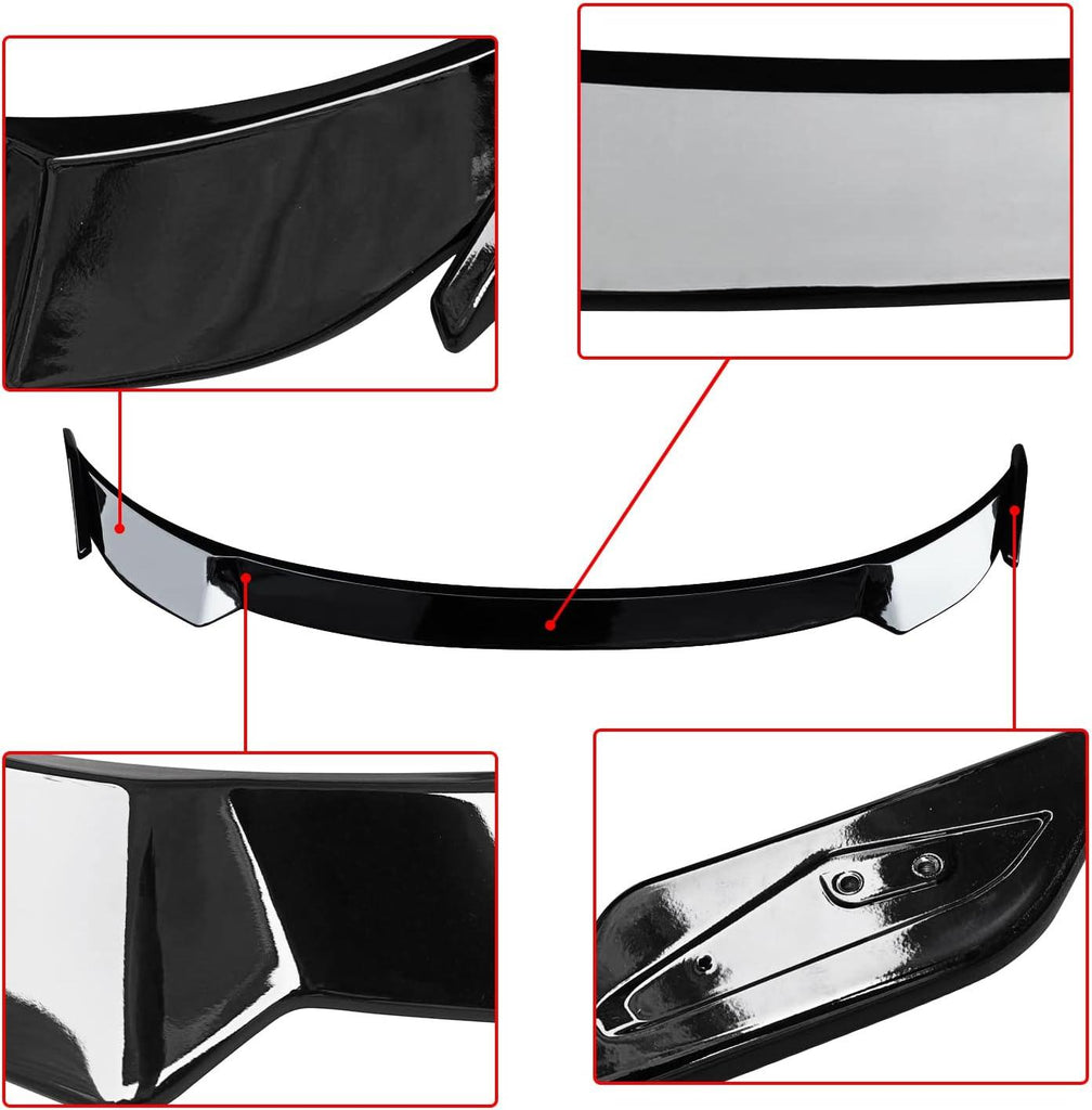 NINTE For 2022 - 2025 Honda Civic Hatchback FE Rear Spoiler ABS Rear Trunk Wing Spoiler - NINTE
