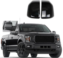 Charger l'image dans la galerie, NINTE For 2015 - 2020 Ford F150 Mirror CoversNon - Tow Top Half Side Mirror Caps - NINTE
