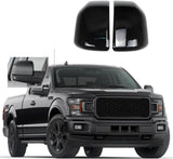 NINTE For 2015-2020 Ford F150 Mirror CoversNon-Tow Top Half Side Mirror Caps