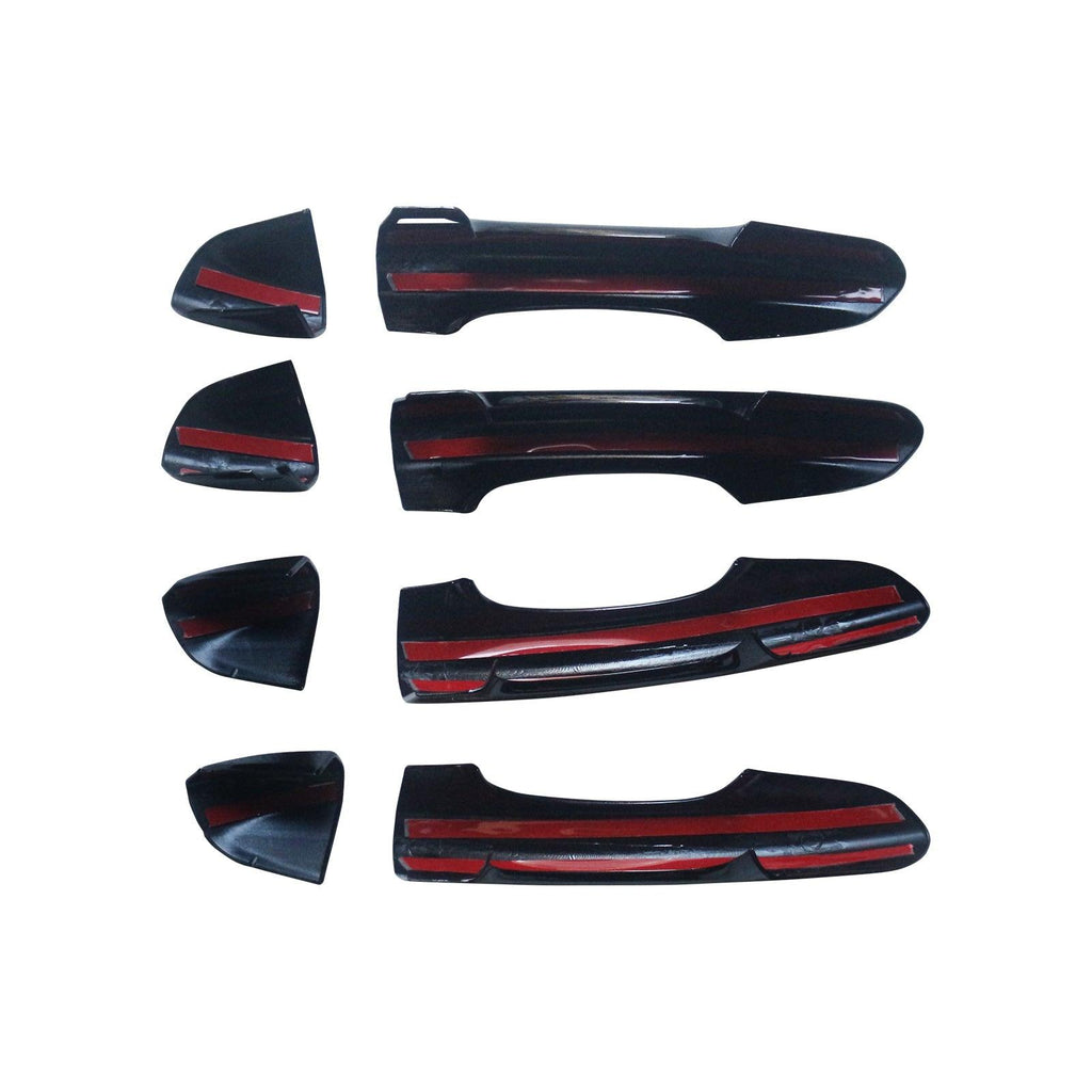 NINTE For 2016 - 2023 Ford Edge 2013 - 2020 Ford Fusion Door Handle Cover with Smart Keyholes W/O PSG KH - NINTE