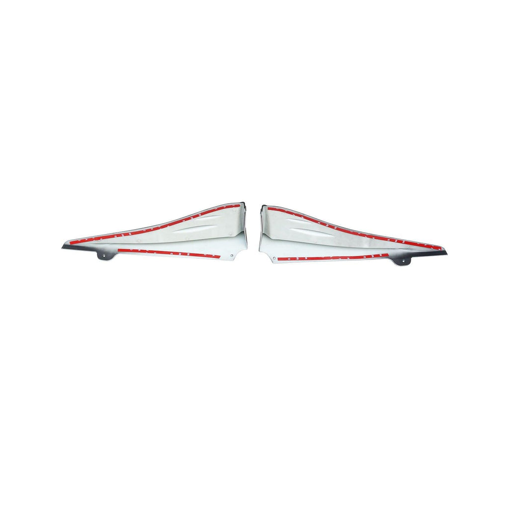 NINTE For 2022 - 2024 Toyota GR86 Subaru BRZ Side Skirts Splitter Winglets Side Splitters Painted ABS - NINTE