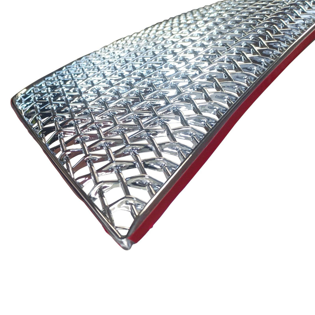 NINTE For 2017 - 2022 Cadillac XT5 Grille cover ABS Front Mesh Grill Protector Gloss Black/Chrome - NINTE