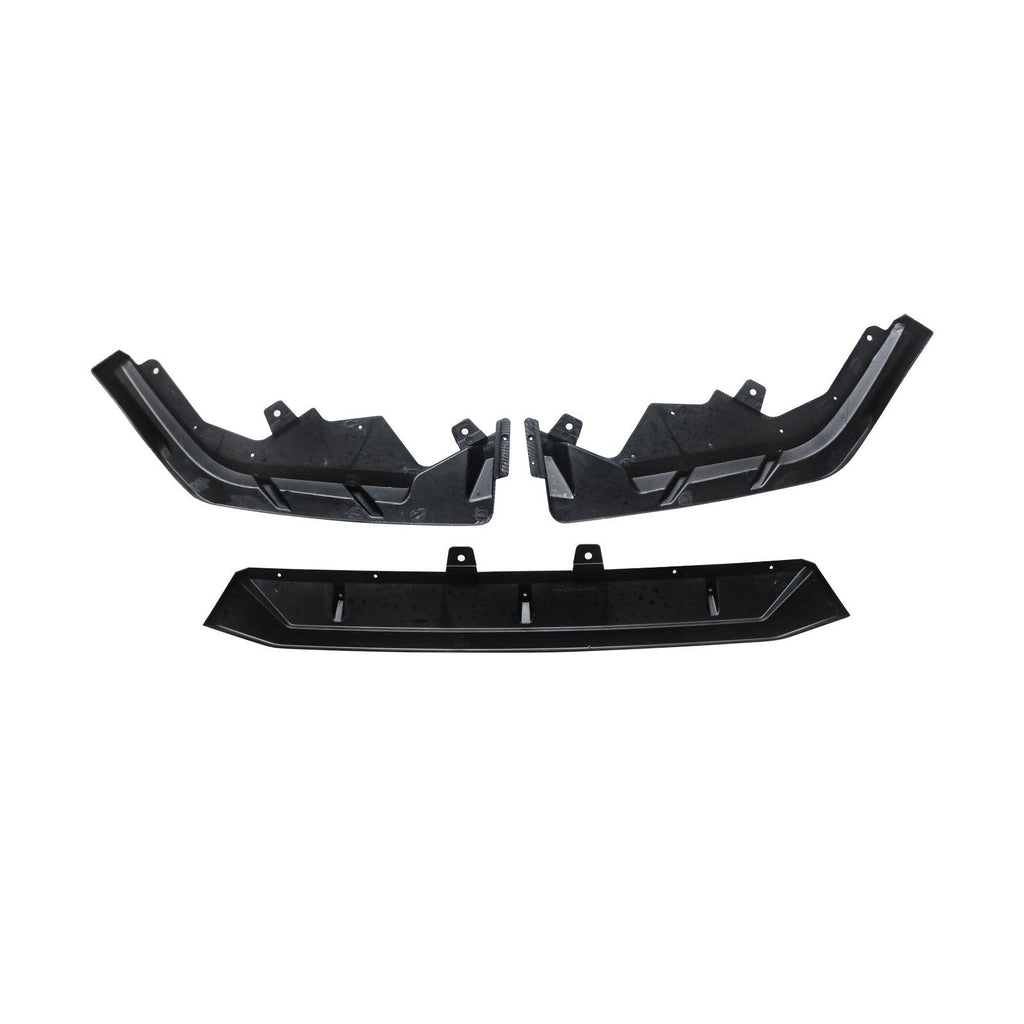 NINTE For 2022 - 2024 Gen Honda Civic 11th & Hatchback Front Lip ABS 3 Pieces Front Bumper Lip Splitter - NINTE