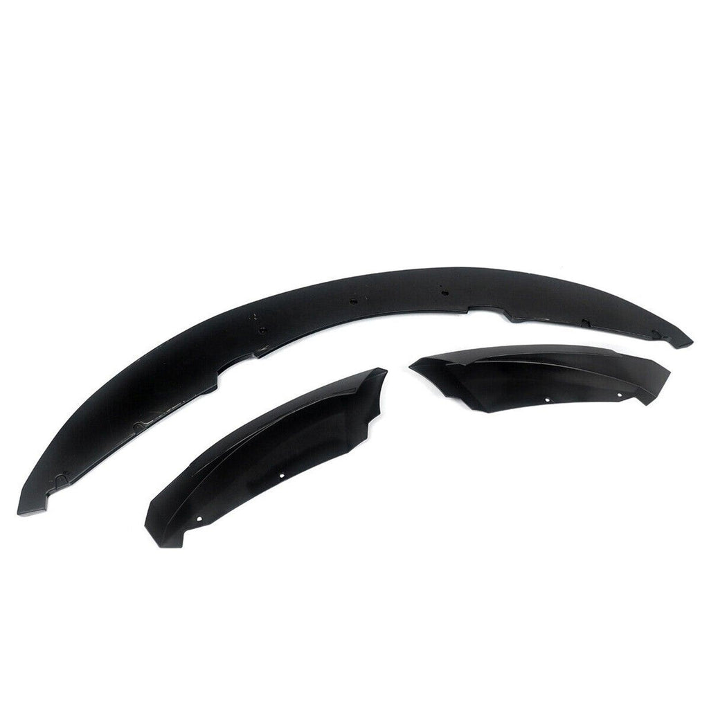 NINTE For 2007 - 2013 BMW 1 Series E82 128i 135i M - Sport Front Lip Front Bumper Splitter ABS - NINTE
