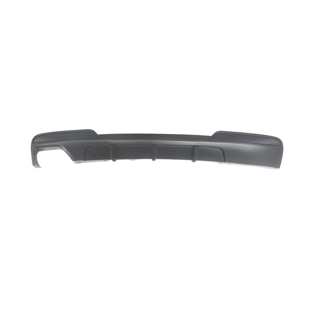 NINTE For 2011 - 2016 BMW 5 Series F10 M Performance 520i 528i Single Outlet Exhaust Rear Diffuser Rear Lip MP Style ABS Painted - NINTE