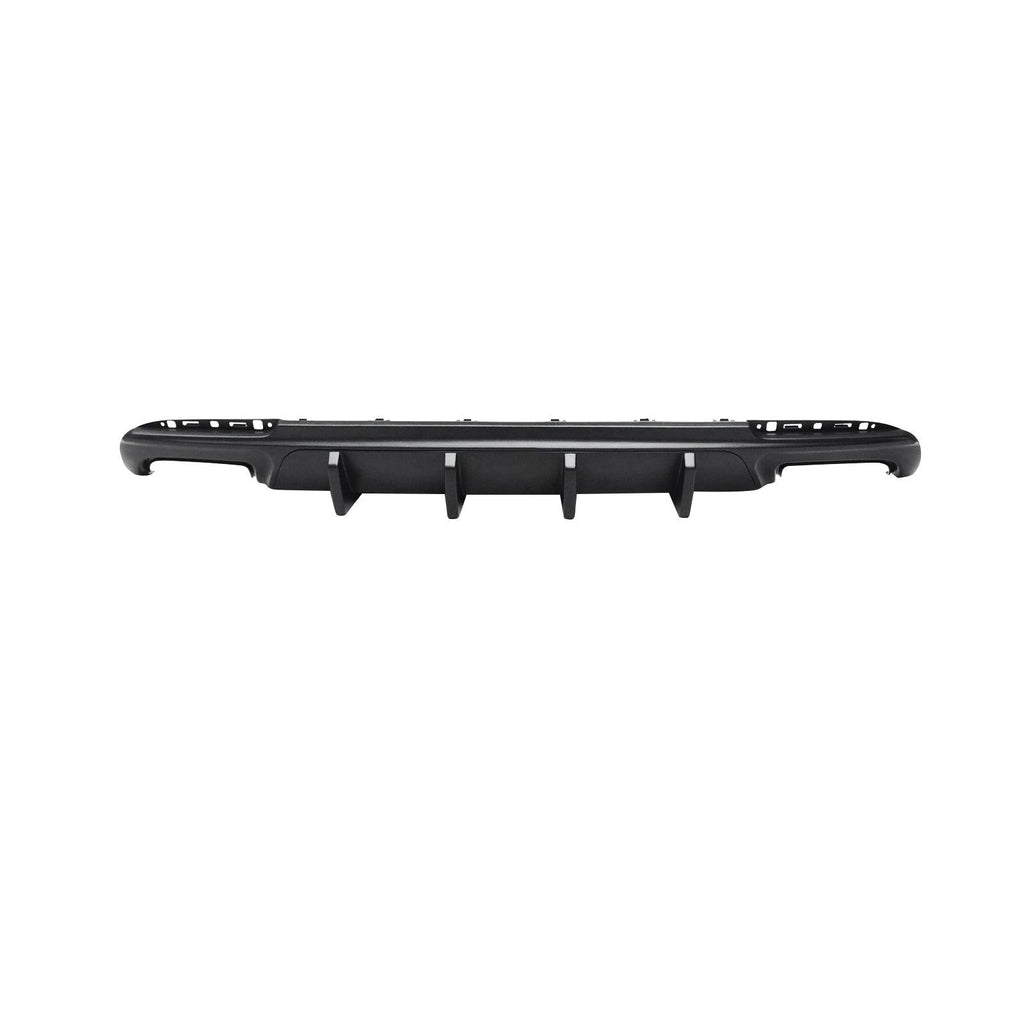 NINTE For 2015 - 2021 Chrysler 300 Dual Rectangle Exhaust Opening Rear Diffuser Rear Bumper Lip - NINTE
